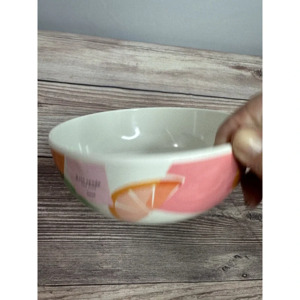 NWT Kate Spade Melamine Citrus Celebration Bowl 6